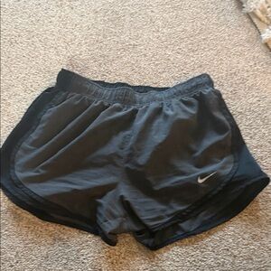 Nike Women's Charcoal Athletic Shorts